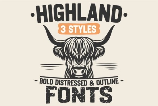 Highland Bundle Font